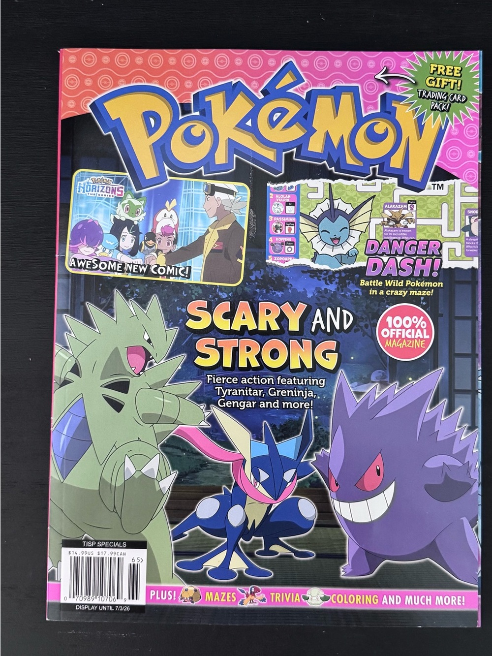 NEW Pokémon Magazine - Scary and Strong